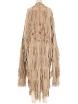Lainey Fringed Knit Duster Jacket arcadeshops.com