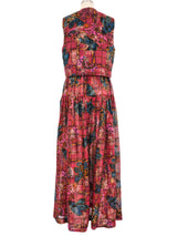 1970s Ken Scott Quilted Vest Ensemble Suit arcadeshops.com