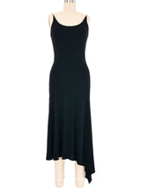 1990s Herve Leger Black Jersey Slip Dress Dress arcadeshops.com