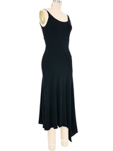 1990s Herve Leger Black Jersey Slip Dress Dress arcadeshops.com