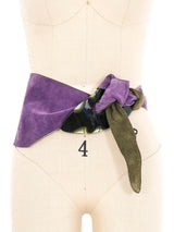 1984 Vigneri Reversible Suede Belt Accessory arcadeshops.com