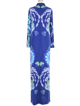 La Mendola Jersey Floral Maxi Dress Ensemble Suit arcadeshops.com