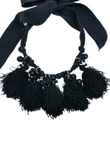 Art to Wear Ribbon Tassel Necklace Accessory arcadeshops.com