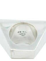 Sterling Silver Dimensional Bar Ring Accessory arcadeshops.com