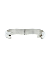Mexican Sterling Silver Hinged Bangle Accessory arcadeshops.com