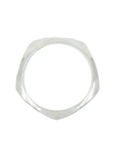 Mexican Sterling Silver Angled Inlay Bangle Accessory arcadeshops.com