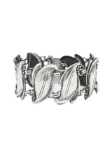 Silver Leaf Bracelet Accessory arcadeshops.com