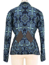 2002 Issey Miyake Brocade Patchwork Blazer Jacket arcadeshops.com