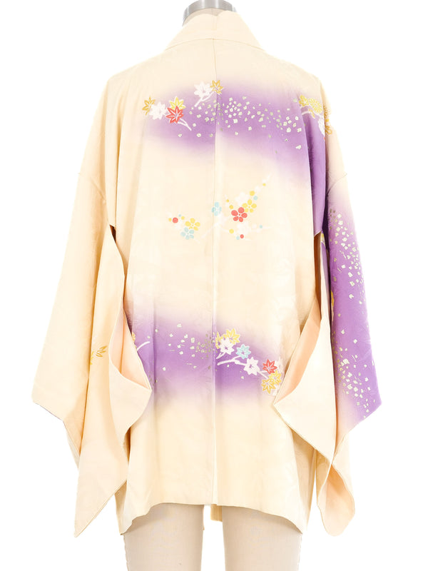 Candlelight Airbrushed Jacquard Kimono Jacket arcadeshops.com