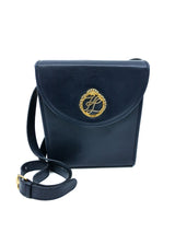 Karl Lagerfeld Structured Navy Shoulder Bag Accessory arcadeshops.com