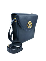 Karl Lagerfeld Structured Navy Shoulder Bag Accessory arcadeshops.com