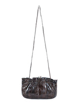 Mary McFadden Snakeskin Convertible Clutch Accessory arcadeshops.com