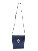 Karl Lagerfeld Structured Navy Shoulder Bag Accessory arcadeshops.com