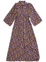 1970s Lee Bender Canary Print Dress Dress arcadeshops.com
