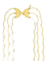 Yves Saint Laurent Three Strand Necklace Accessory arcadeshops.com