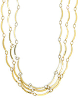 Yves Saint Laurent Three Strand Necklace Accessory arcadeshops.com