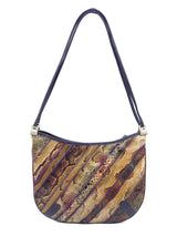 Purple Snakeskin Shoulder Bag Accessory arcadeshops.com