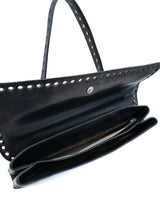 Bottega Veneta Woven Leather Baguette Bag Accessory arcadeshops.com