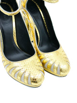 Rodarte Gold Sunrise Pumps, 39 Accessory arcadeshops.com