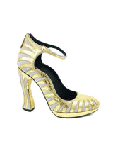Rodarte Gold Sunrise Pumps, 39 Accessory arcadeshops.com