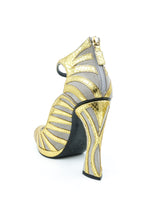 Rodarte Gold Sunrise Pumps, 39 Accessory arcadeshops.com