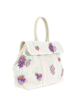 Upcycled Grape Crochet Medium Weekend Bag Accessory arcadeshops.com