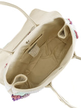 Upcycled Grape Crochet Medium Weekend Bag Accessory arcadeshops.com