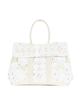 Upcycled Crochet Doilies Medium Weekend Bag Accessory arcadeshops.com