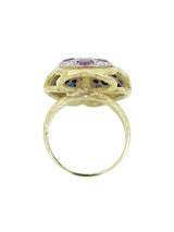 18k Mid Century Petal Ring Fine Jewelry arcadeshops.com