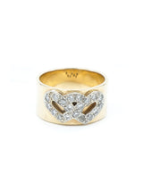 Linked Heart Cigar Band Fine Jewelry arcadeshops.com