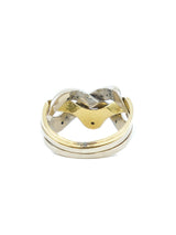 18k Gold Crossover Diamond Ring Fine Jewelry arcadeshops.com