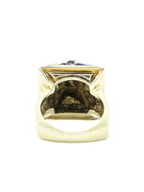 1970s Diamond Pyramid Ring Fine Jewelry arcadeshops.com