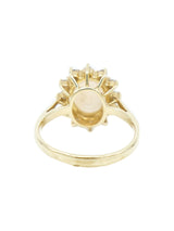 14k Opal Sunburst Ring Fine Jewelry arcadeshops.com