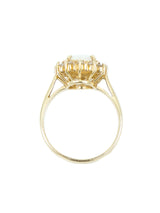 14k Opal Sunburst Ring Fine Jewelry arcadeshops.com