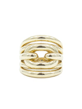14k Gold Mariner Style Cut Out Band Ring Fine Jewelry arcadeshops.com