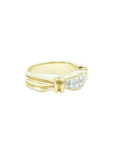 14k Princess Cut Diamond Band Fine Jewelry arcadeshops.com