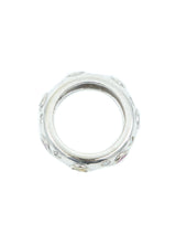 18k White Gold Bezel Set Eternity Band Fine Jewelry arcadeshops.com