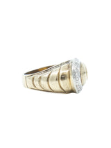 Mid Century Ribbed Dome Ring Fine Jewelry arcadeshops.com