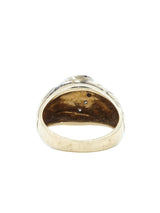Mid Century Ribbed Dome Ring Fine Jewelry arcadeshops.com
