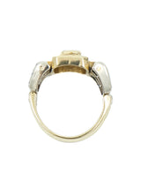 14k Articulated Sapphire and Diamond Ring Fine Jewelry arcadeshops.com