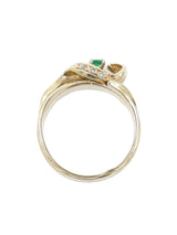 14k Gold Carved Vine Band Fine Jewelry arcadeshops.com