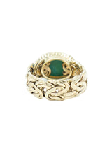 14k Turquoise Cabochon Ring Fine Jewelry arcadeshops.com