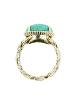 14k Turquoise Cabochon Ring Fine Jewelry arcadeshops.com