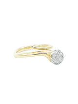 18k Wrap Around Gold Bulb Ring Fine Jewelry arcadeshops.com