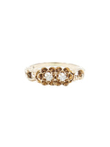 14k Gold Carved Floral Motif Ring Fine Jewelry arcadeshops.com