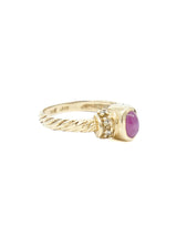 14k Ruby Cabochon Ring Fine Jewelry arcadeshops.com