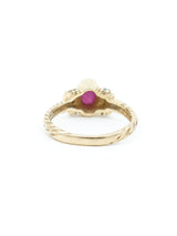 14k Ruby Cabochon Ring Fine Jewelry arcadeshops.com