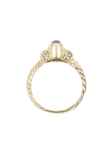 14k Ruby Cabochon Ring Fine Jewelry arcadeshops.com