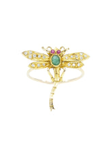 18k Dragonfly Conversion Ring Fine Jewelry arcadeshops.com