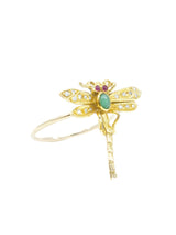 18k Dragonfly Conversion Ring Fine Jewelry arcadeshops.com